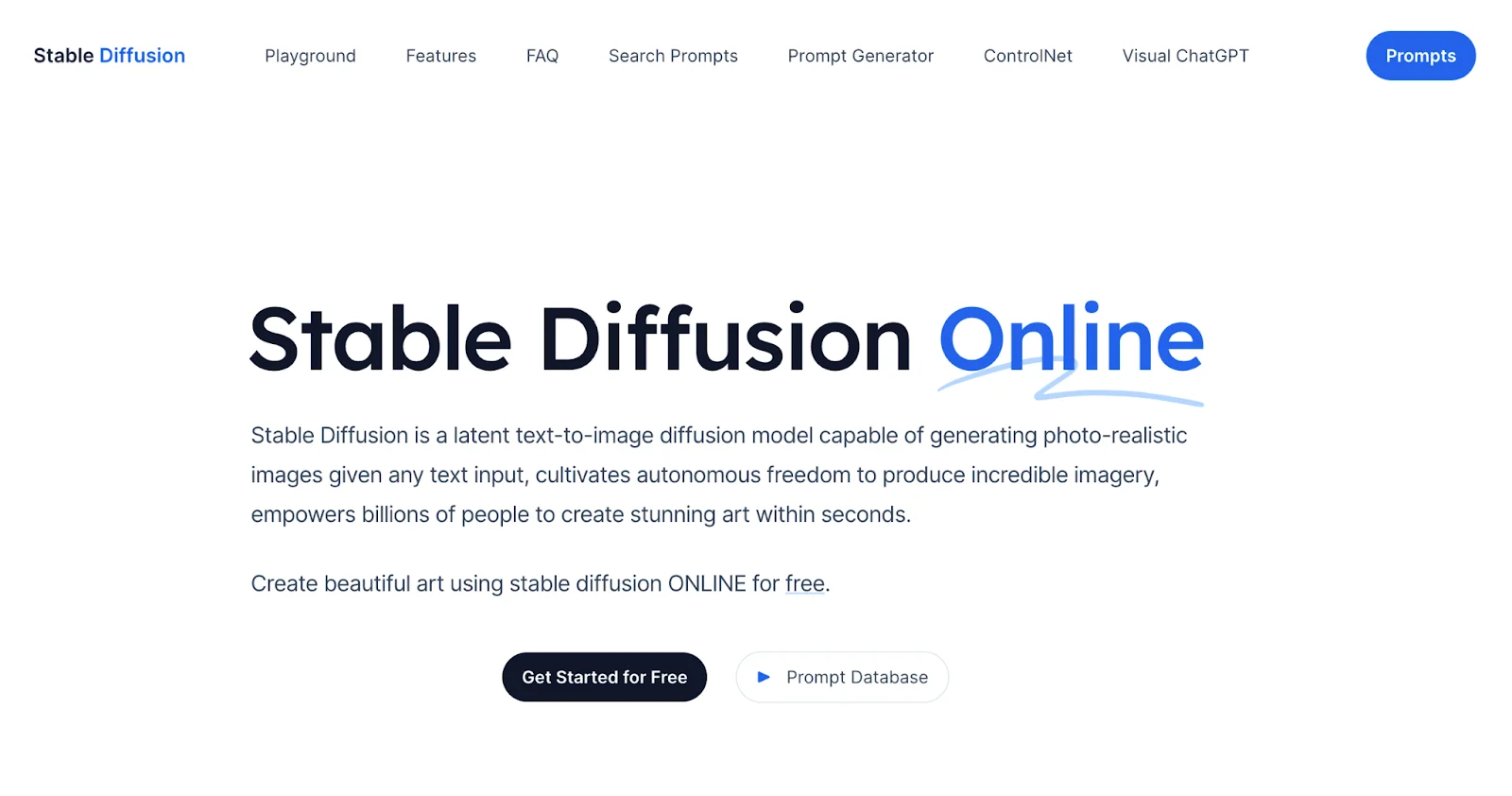 Stable Diffusion Online Get Started Free