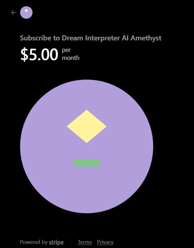 Subscribe to Dream Interpreter AI Amethyst