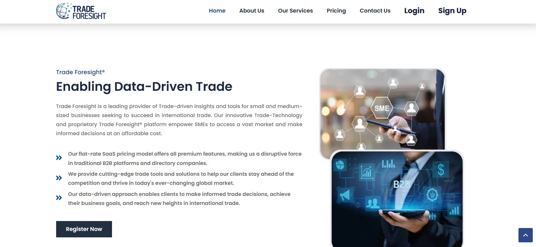 Trade Foresightwebsite picture