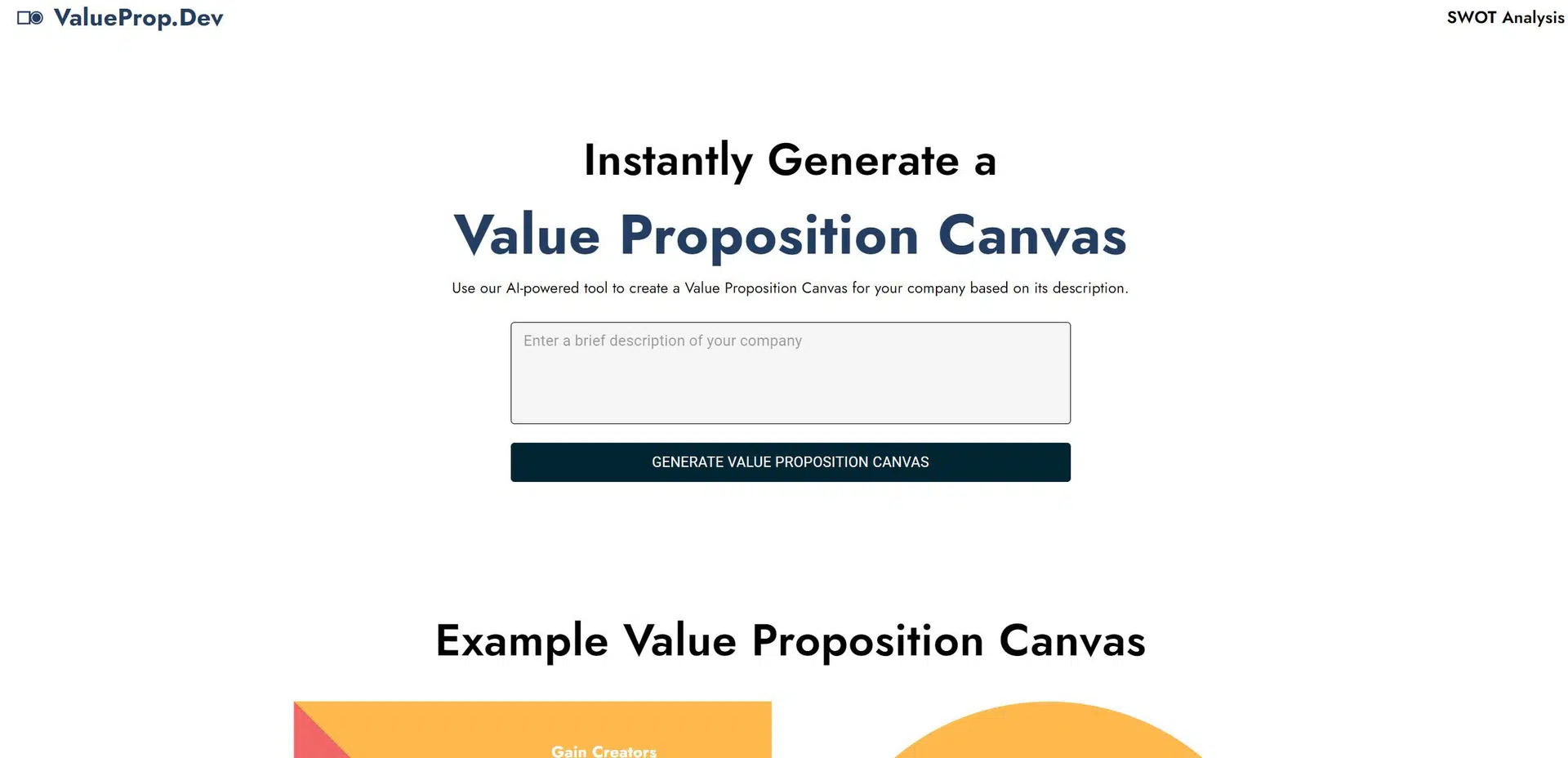 Value Prop Canvaswebsite picture