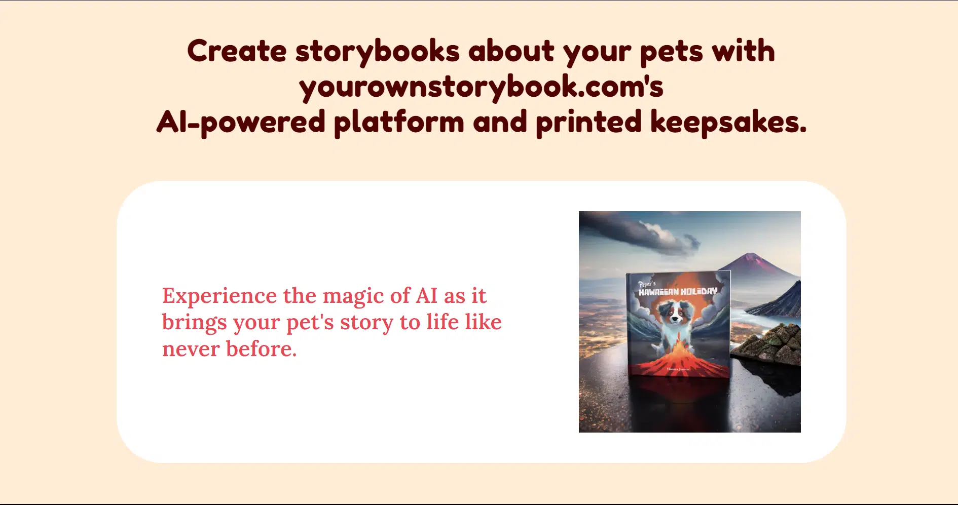 Your Own Story Bookwebsite picture