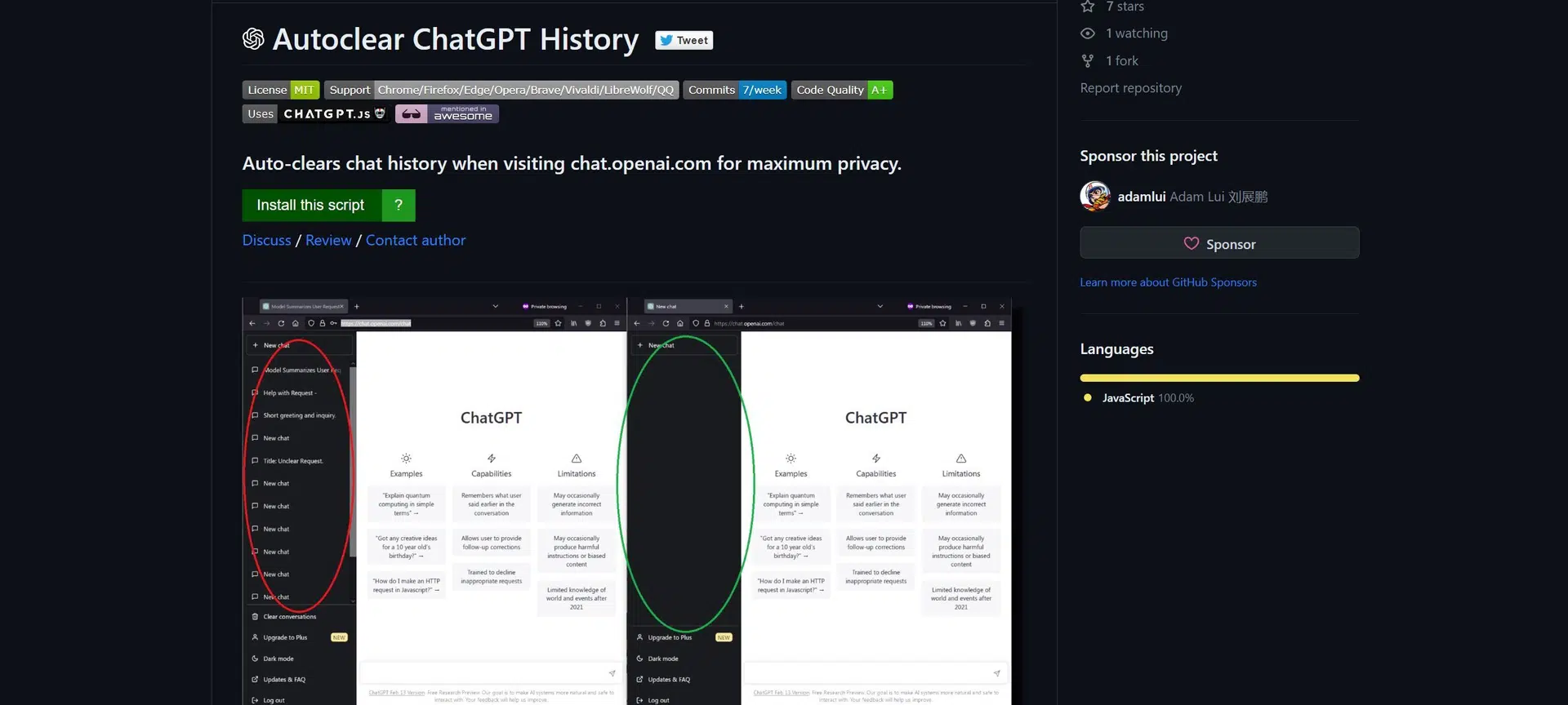 Autoclear ChatGPT Historywebsite picture