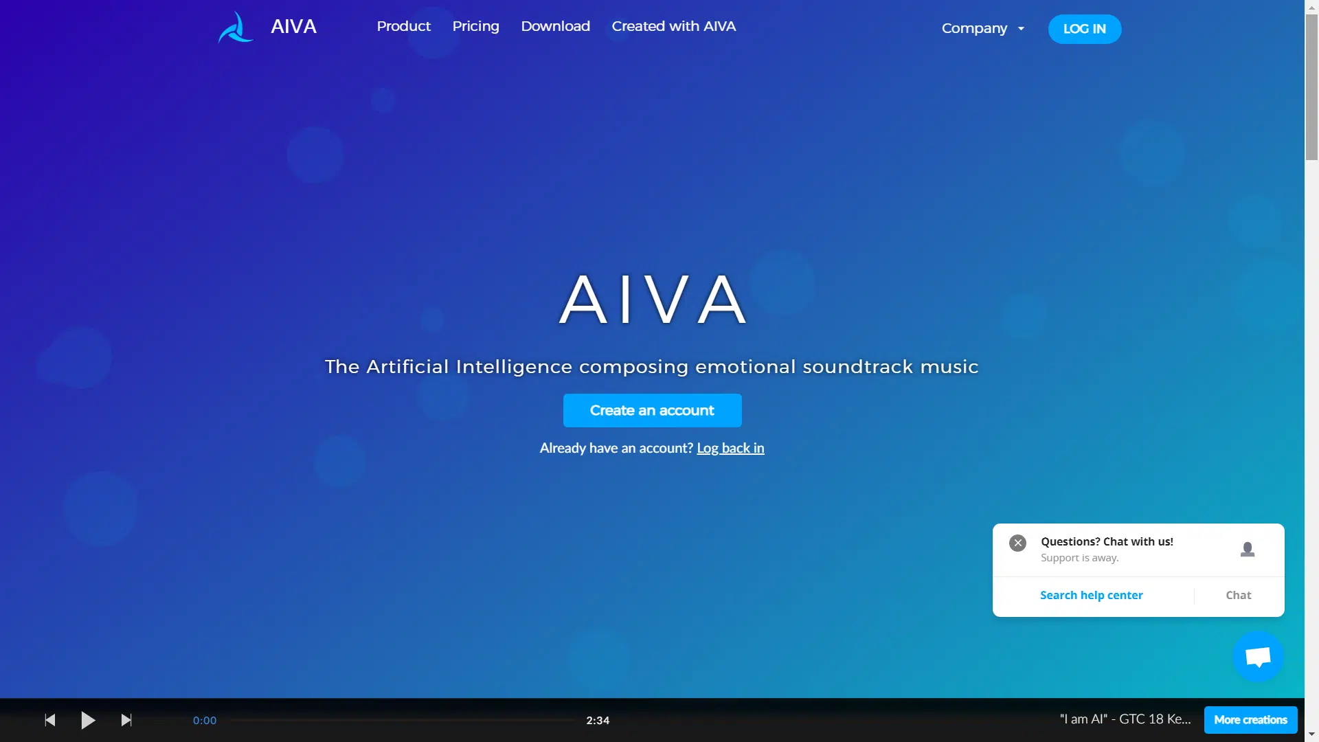 Aivawebsite picture
