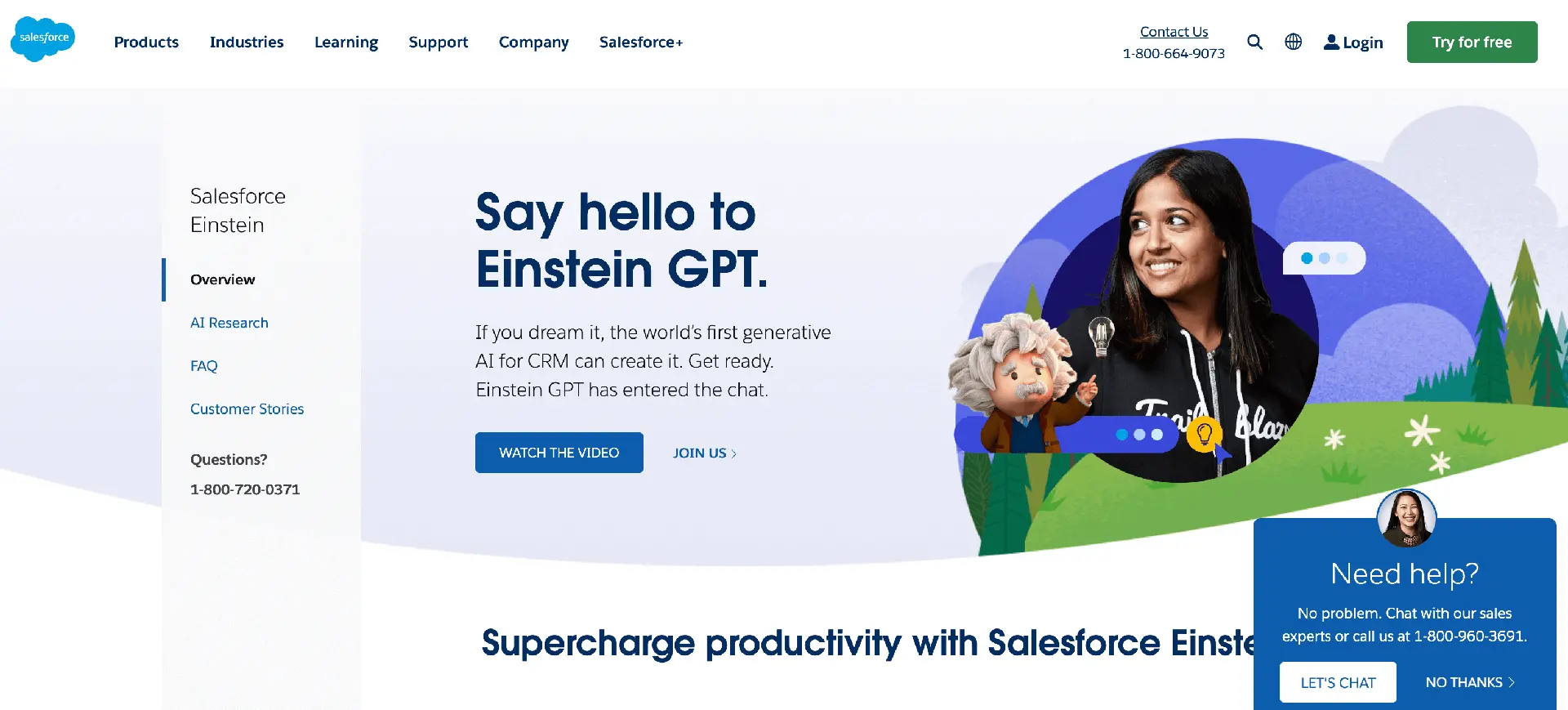 Einstein GPT.website picture