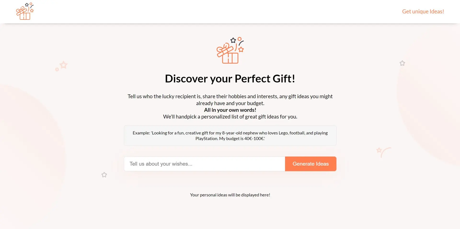 Your GiftWhispererwebsite picture