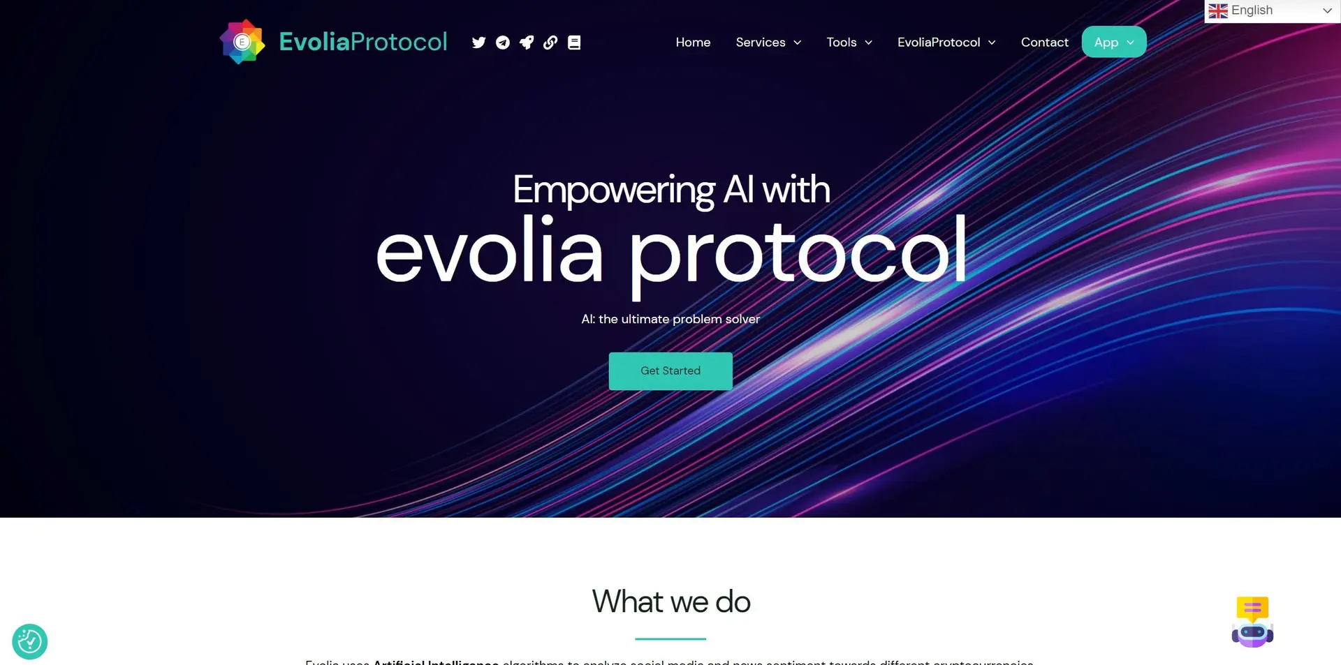 Evolia Protocolwebsite picture