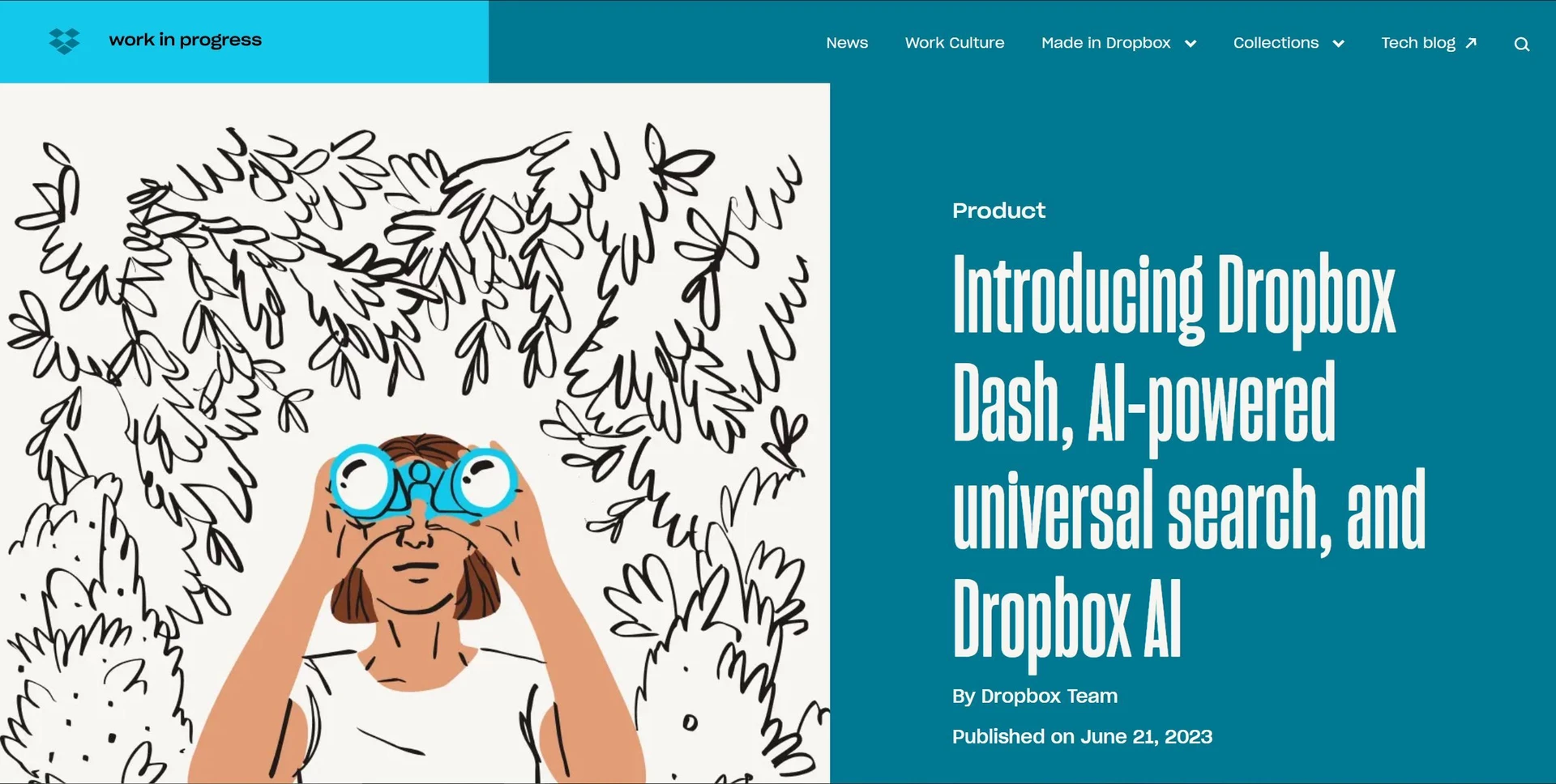 Dropbox AIwebsite picture