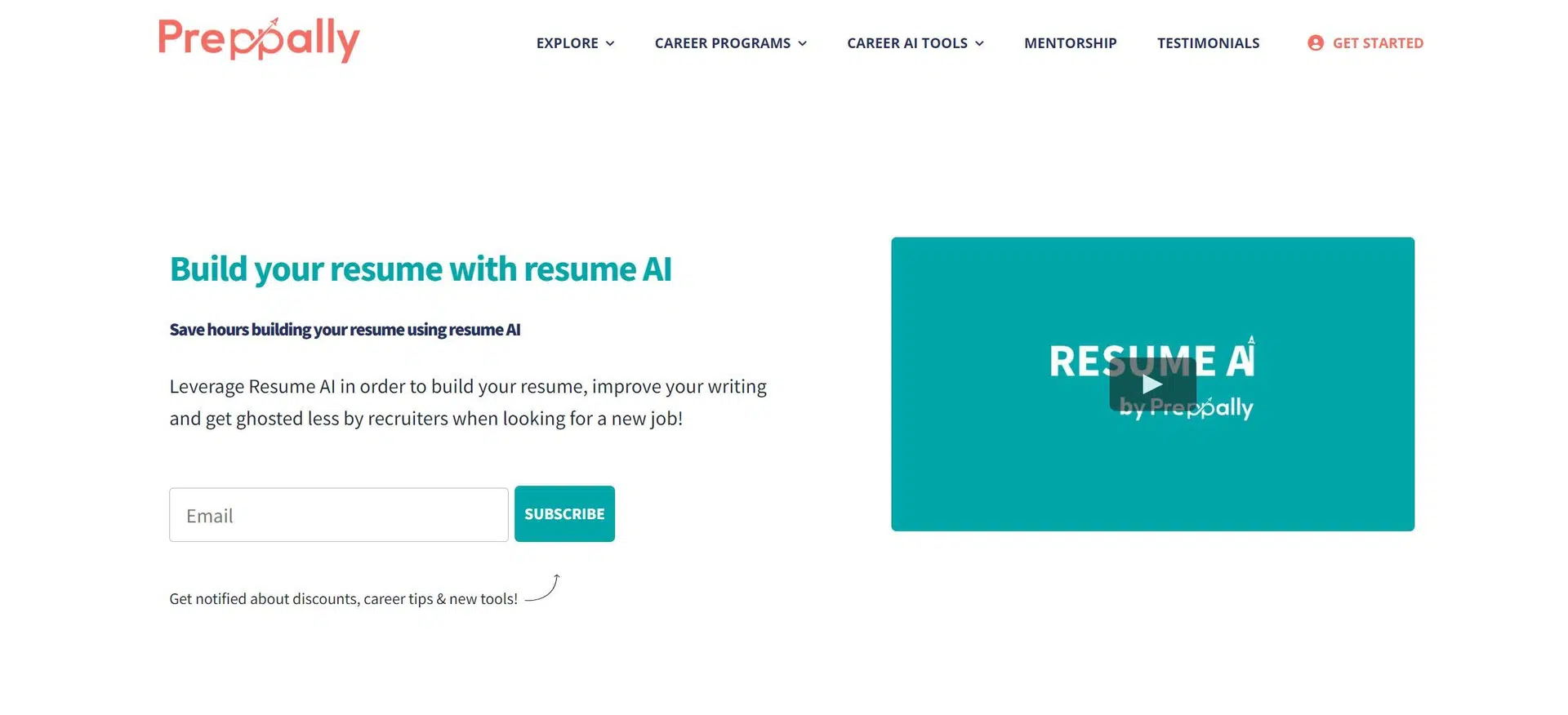 Resume AIwebsite picture