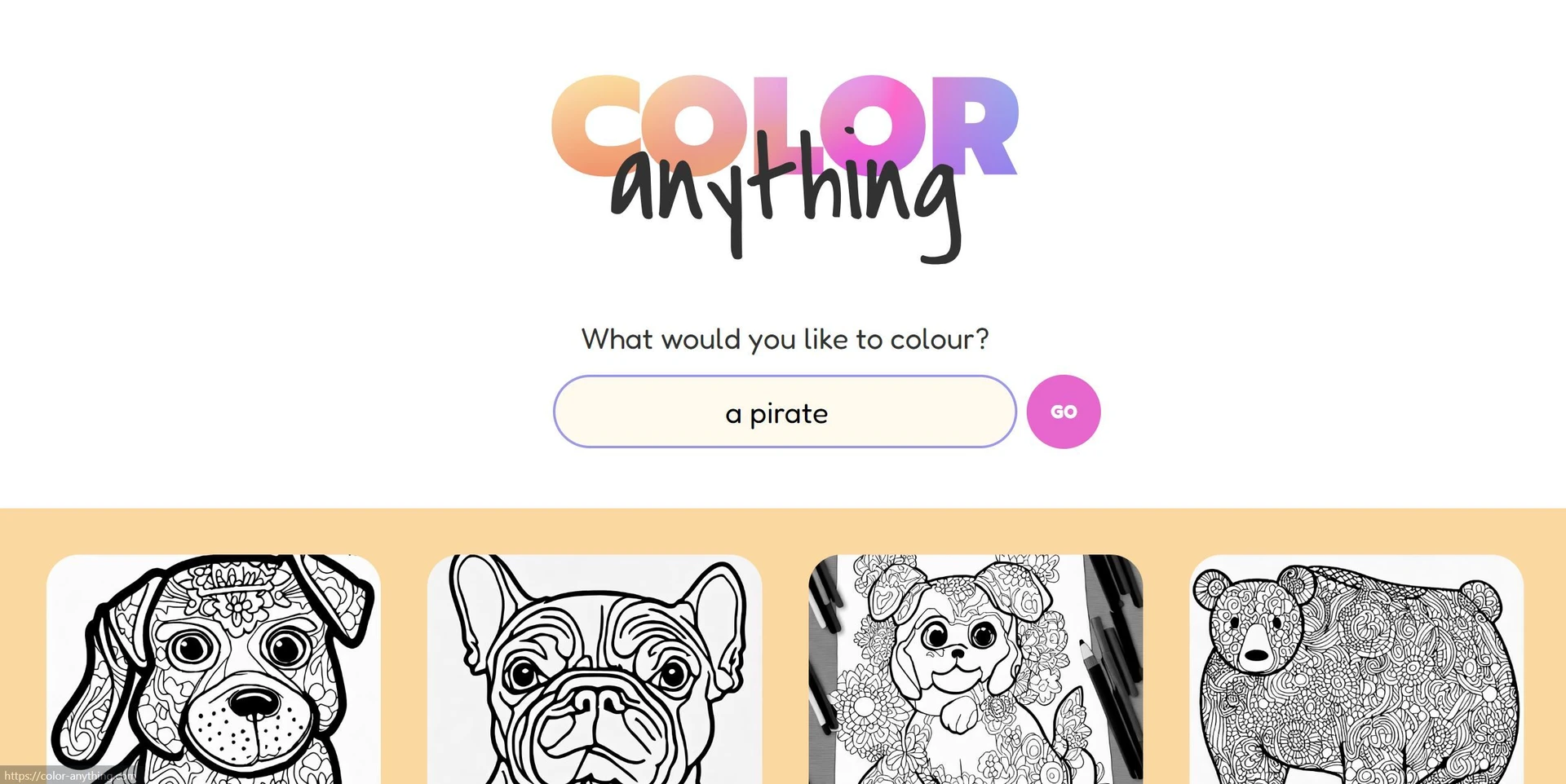 Color Anythingwebsite picture
