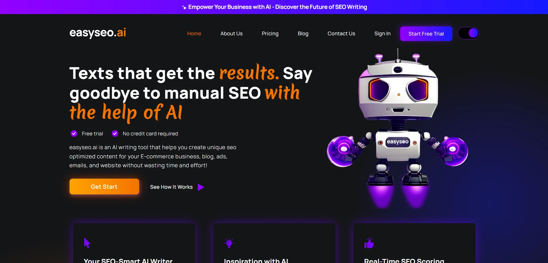 Easyseo.aiwebsite picture