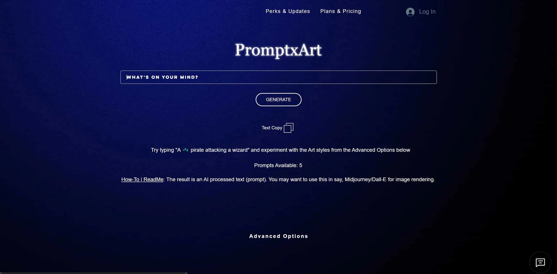 PromptxArtwebsite picture
