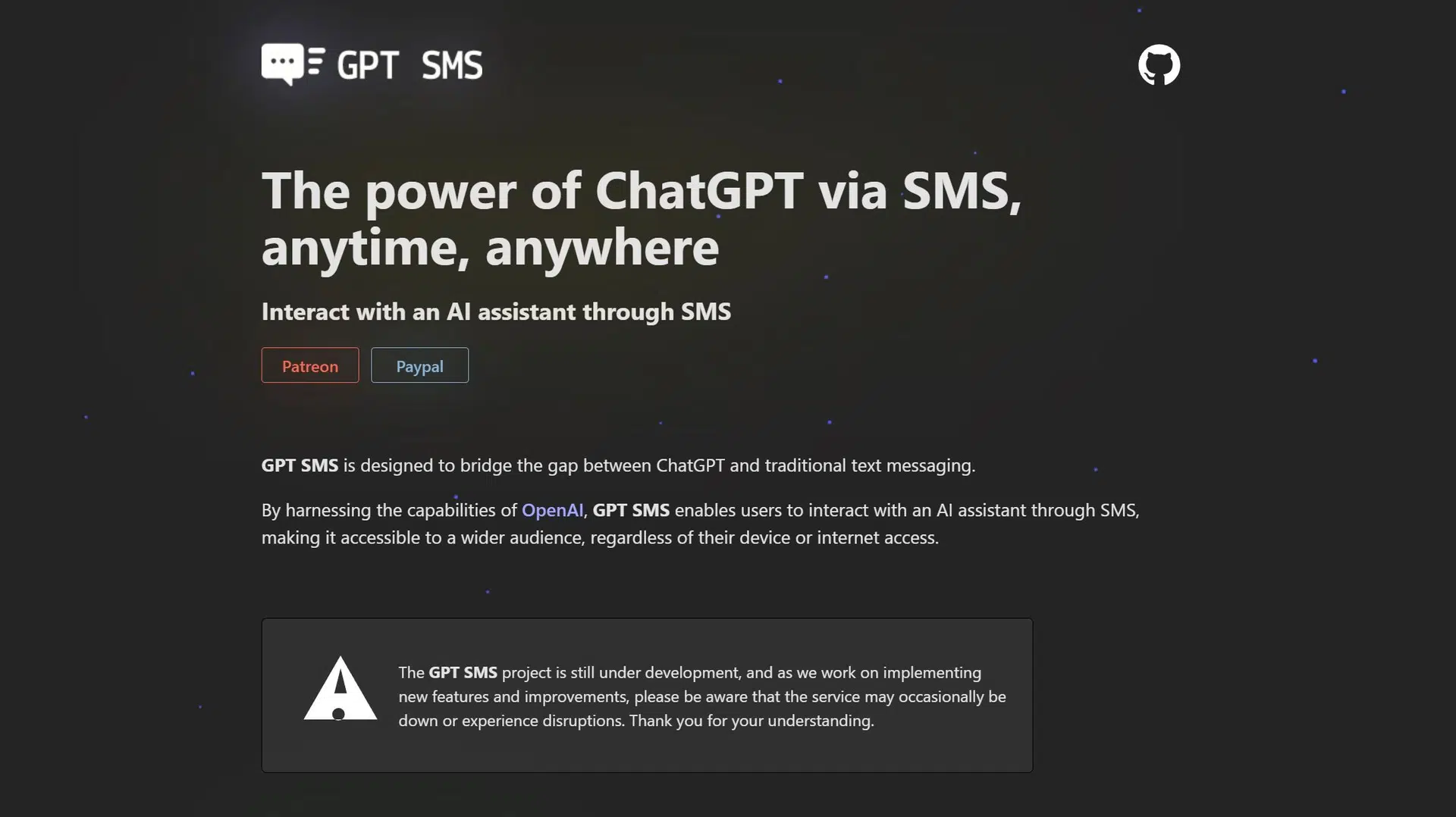 GPT SMSwebsite picture