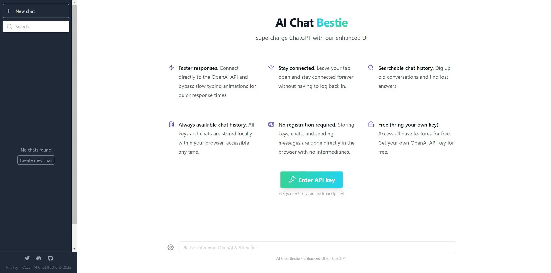 AI Chat Bestiewebsite picture