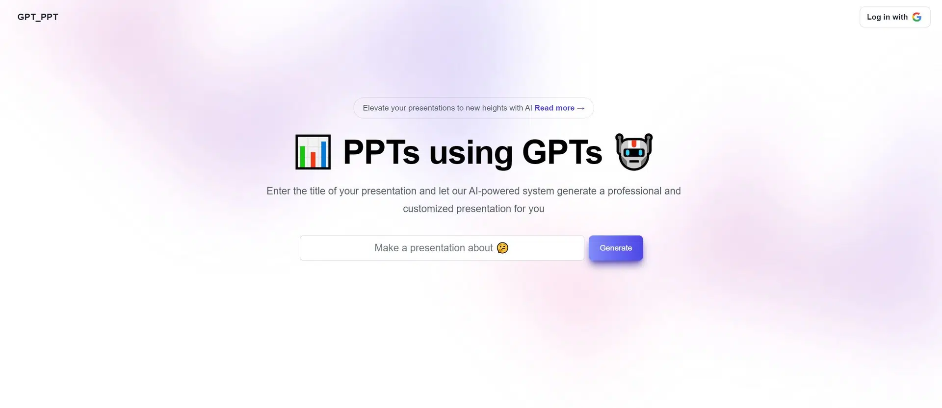 GPT-PPTwebsite picture