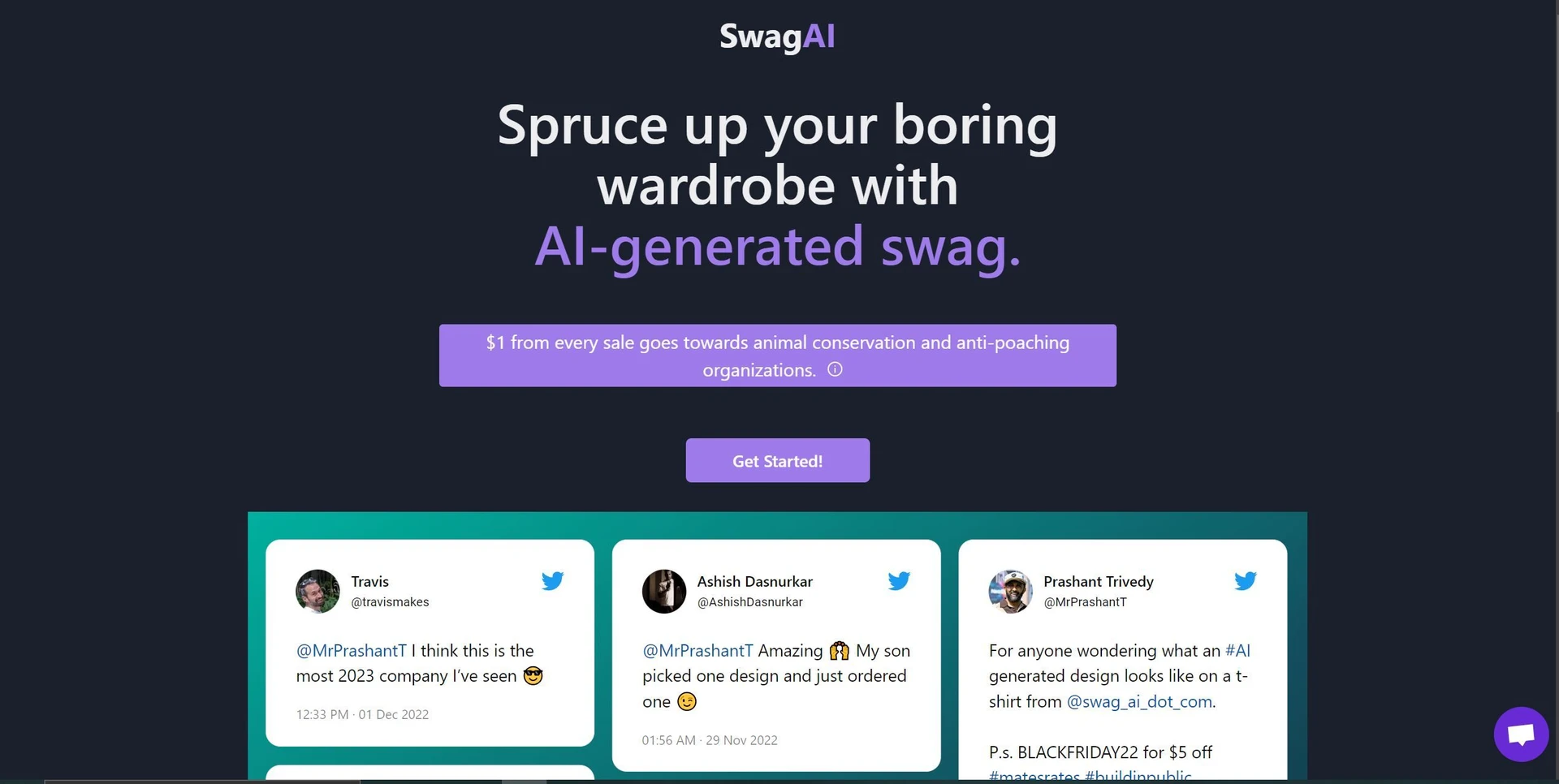 Swag-aiwebsite picture