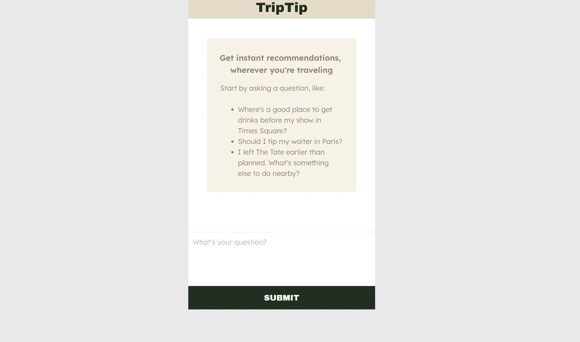 TripTipwebsite picture