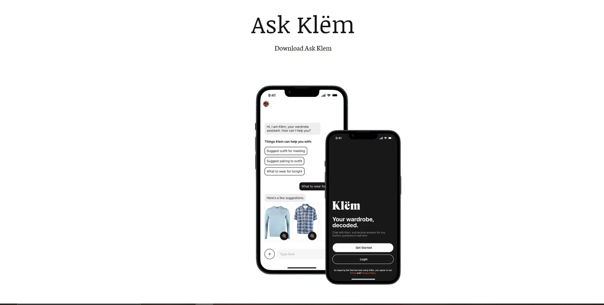 Ask Klemwebsite picture