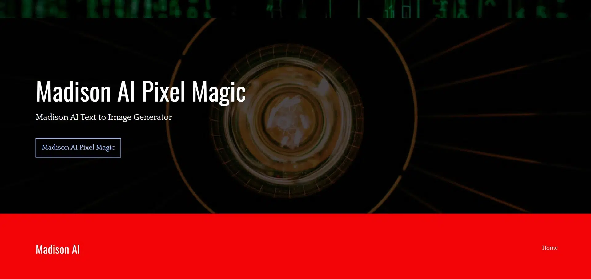 Madison AI Pixel Magicwebsite picture
