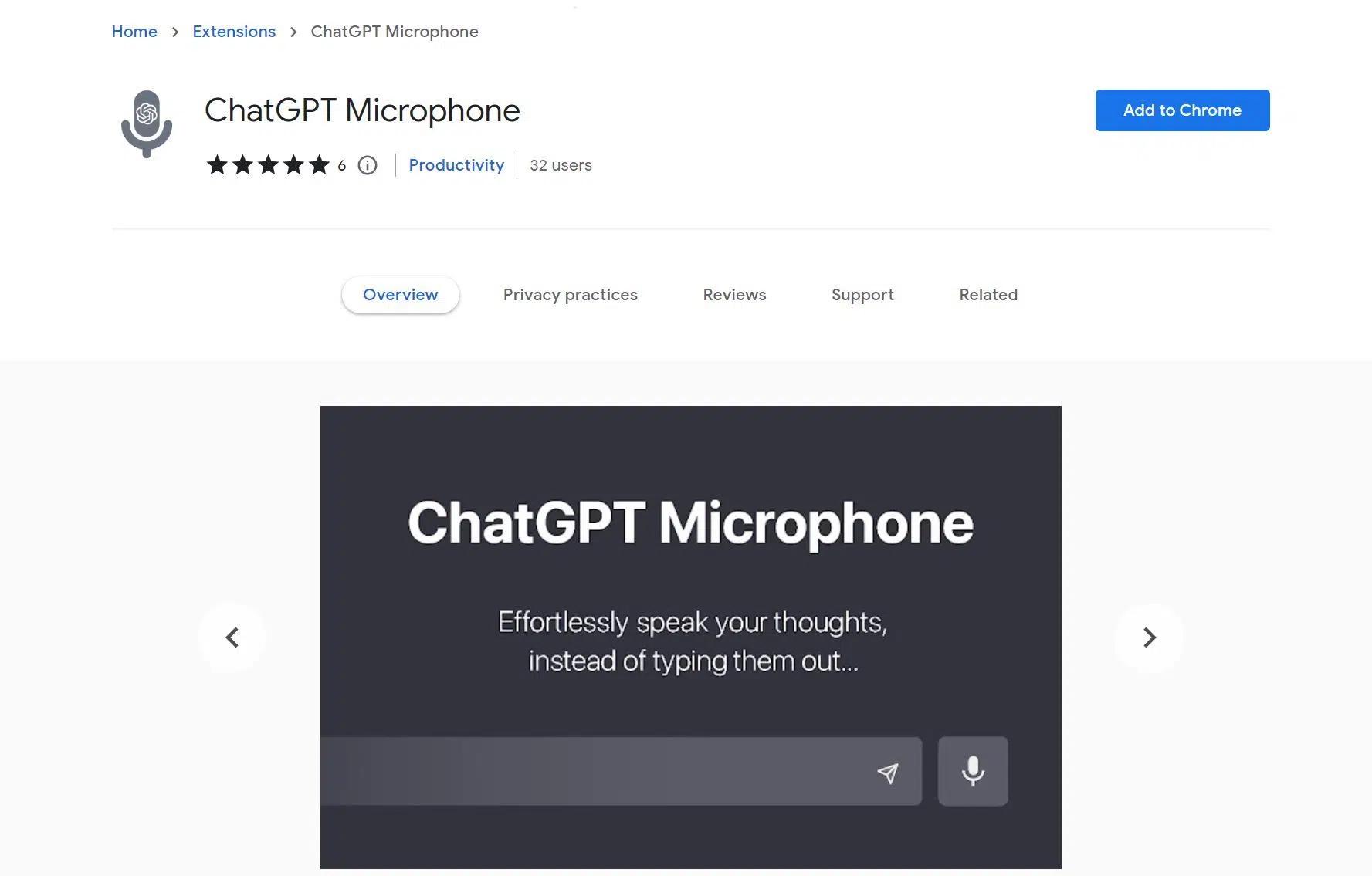 ChatGPT Microphonewebsite picture