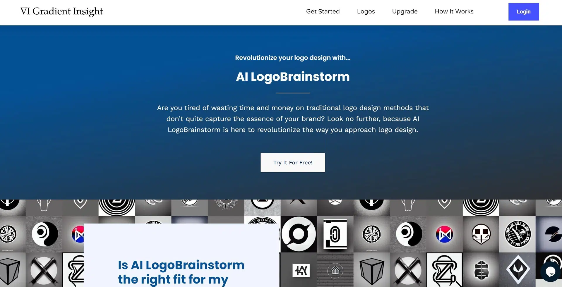 AI Logobrainstormwebsite picture