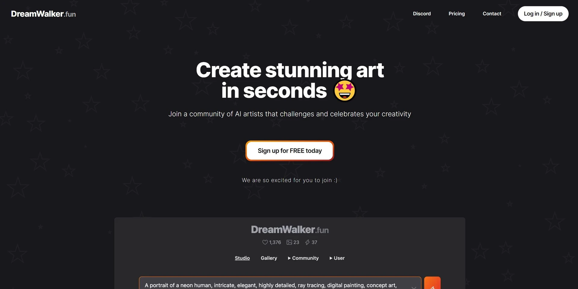 Dreamwalkerwebsite picture