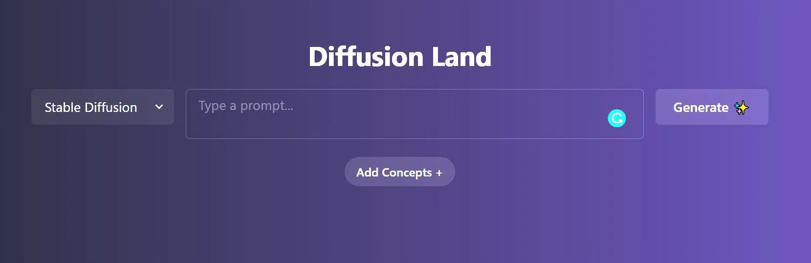Diffusion Landwebsite picture