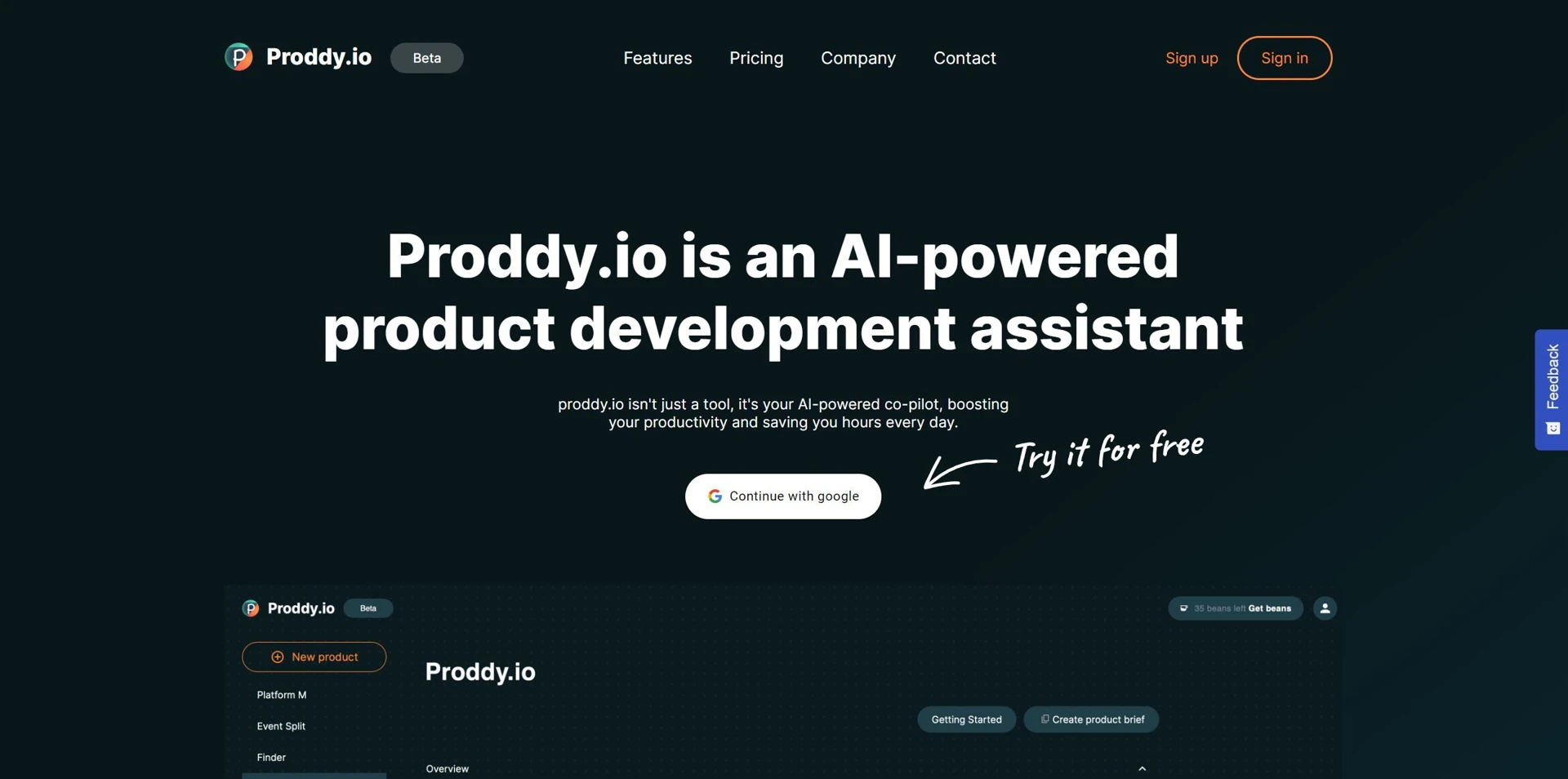 Proddy.iowebsite picture