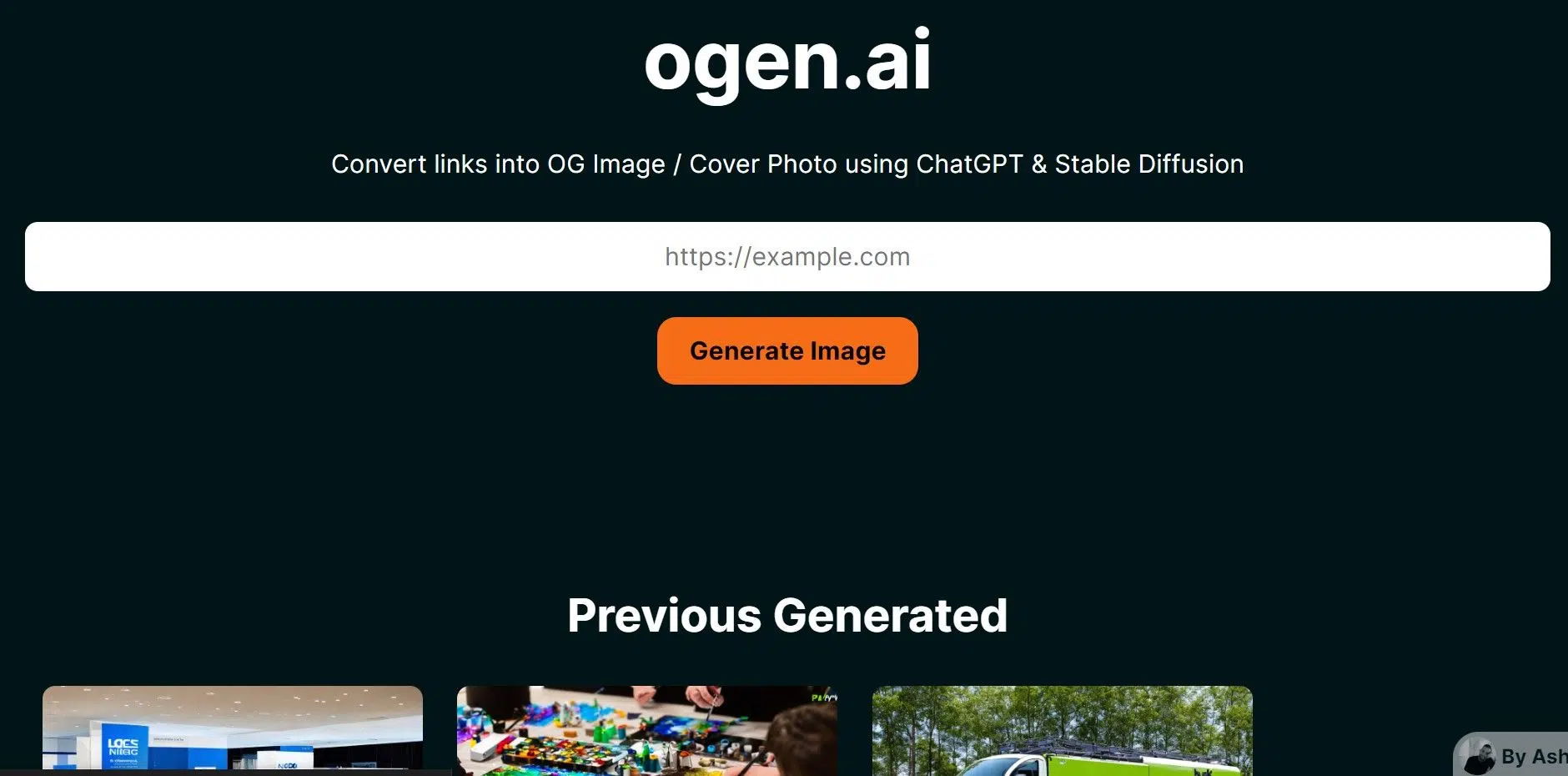 Ogen AIwebsite picture