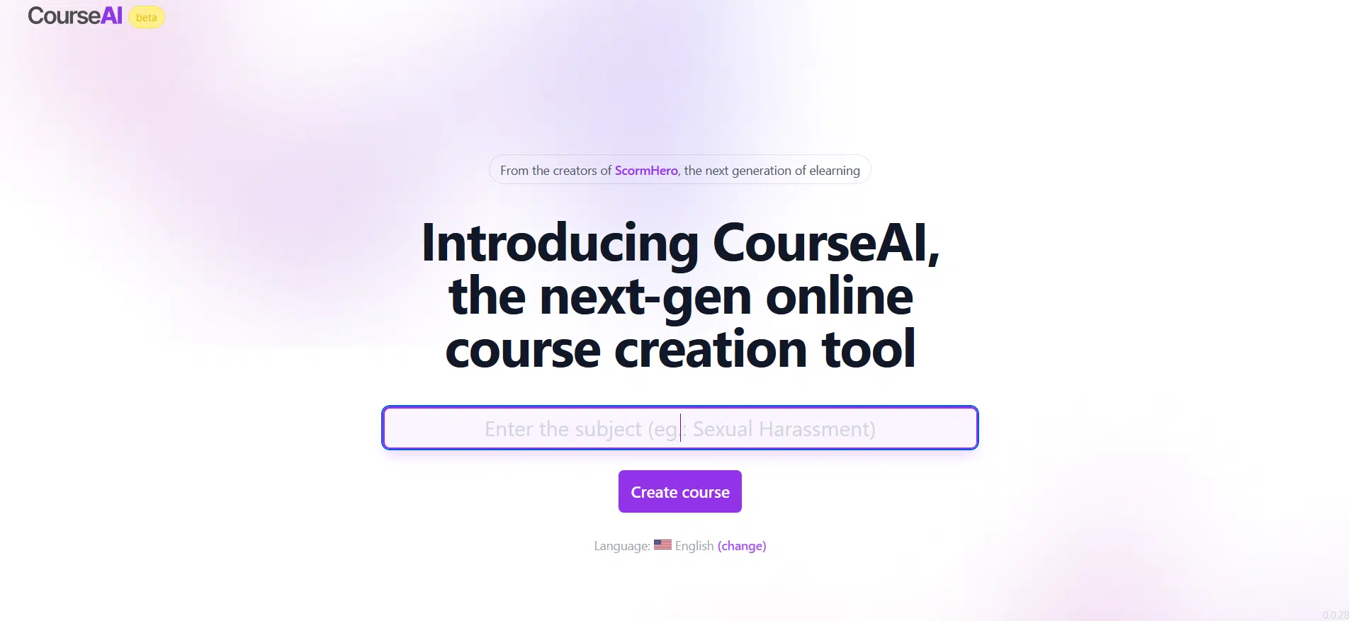 CourseAIwebsite picture