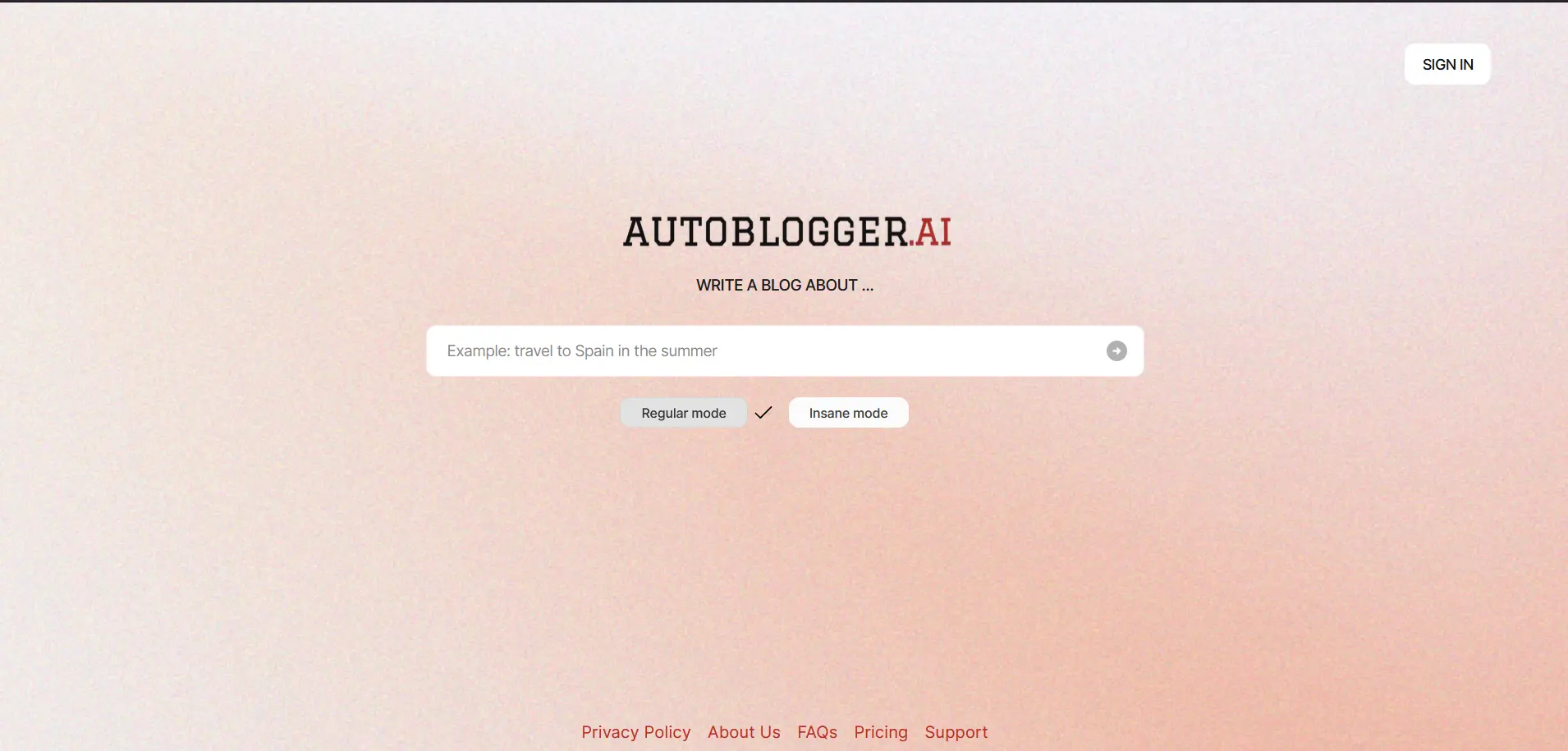 Autoblogger.aiwebsite picture