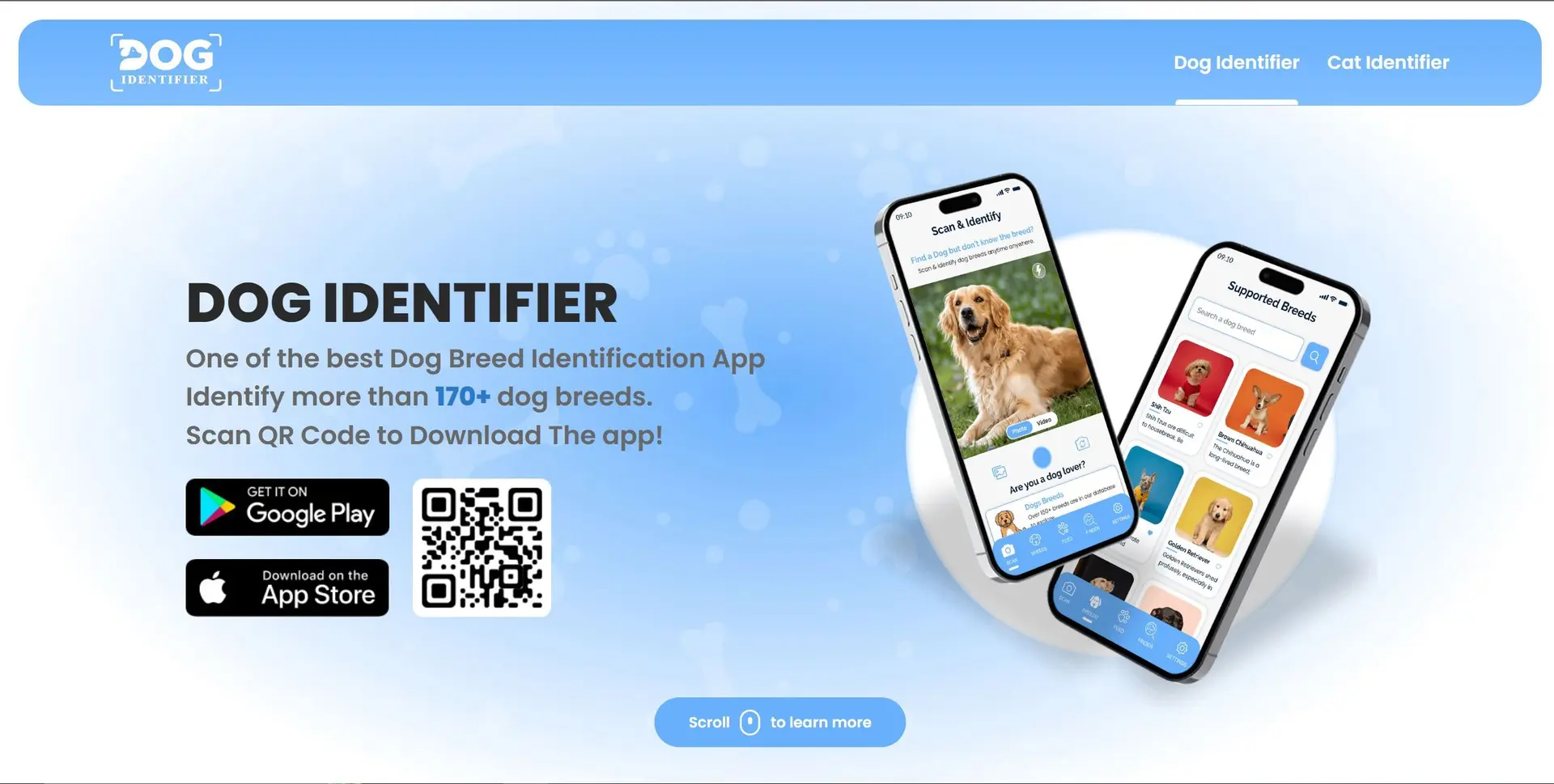 Dog Identifierwebsite picture