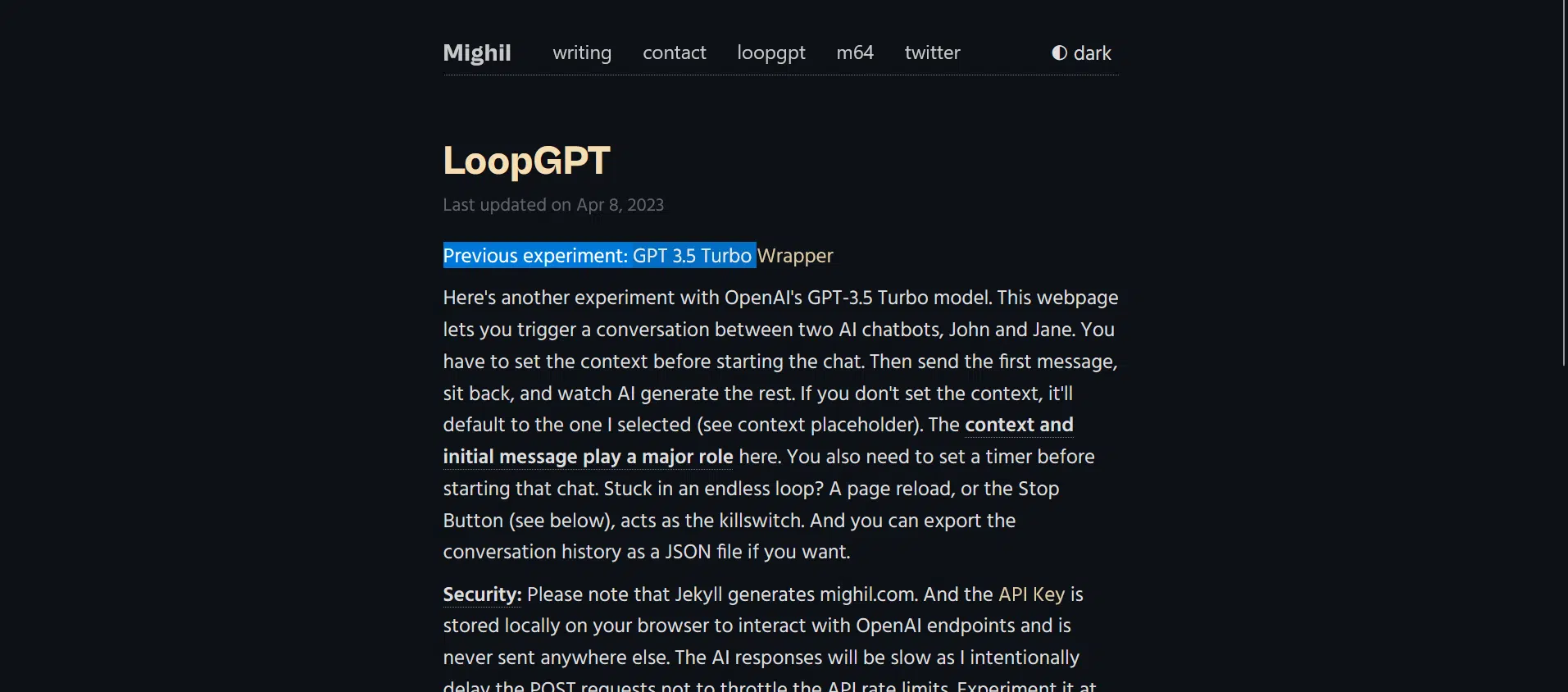 LoopGPTwebsite picture