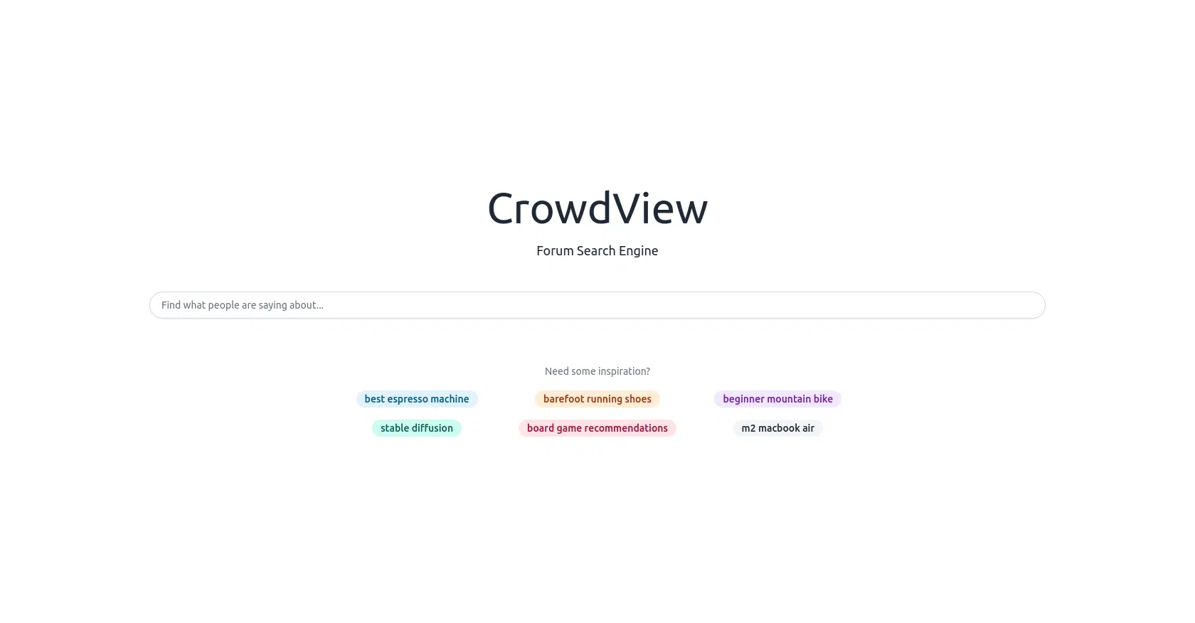 CrowdViewwebsite picture