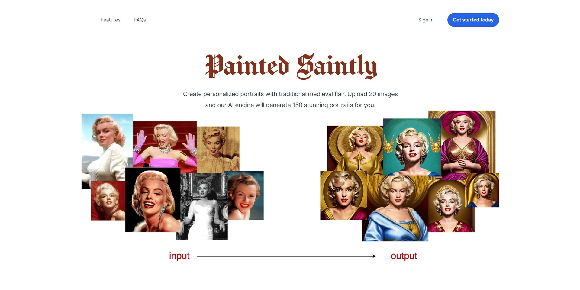 Painted Saintlywebsite picture