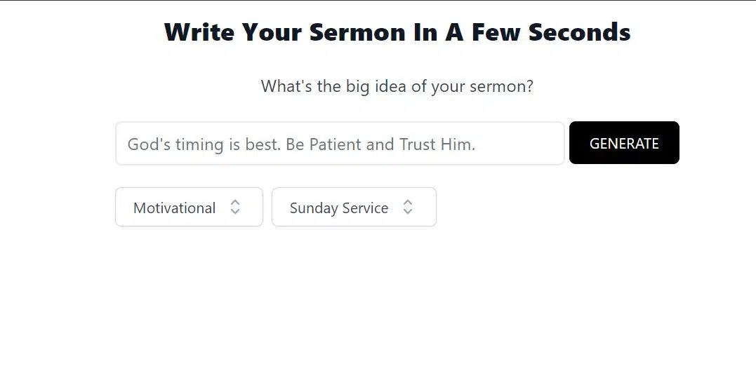 SermonGPTwebsite picture