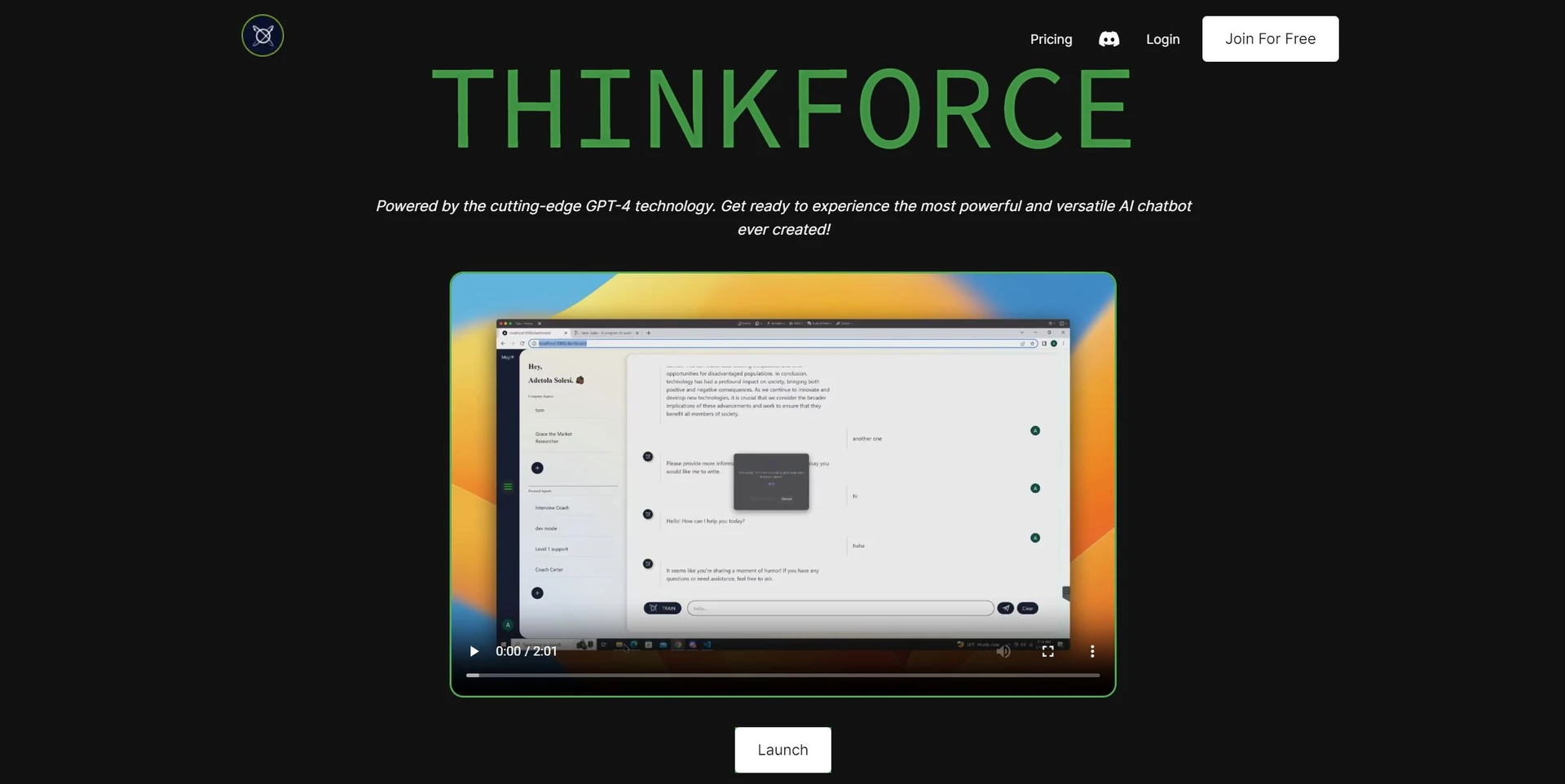 Thinkforcewebsite picture